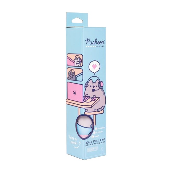 ERIK Podložka pod myš gaming PUSHEEN 80X35 CM 8435497228804