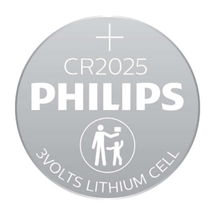 PHILIPS Pila a bottone al litio CR2025 80272960