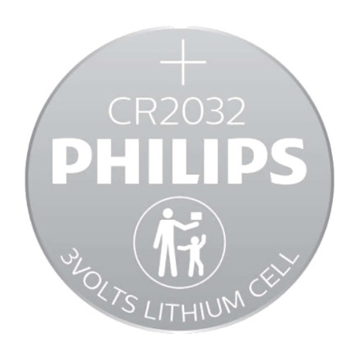 PHILIPS Lithium knoopcelbatterij CR2032 (20UD) 82989460