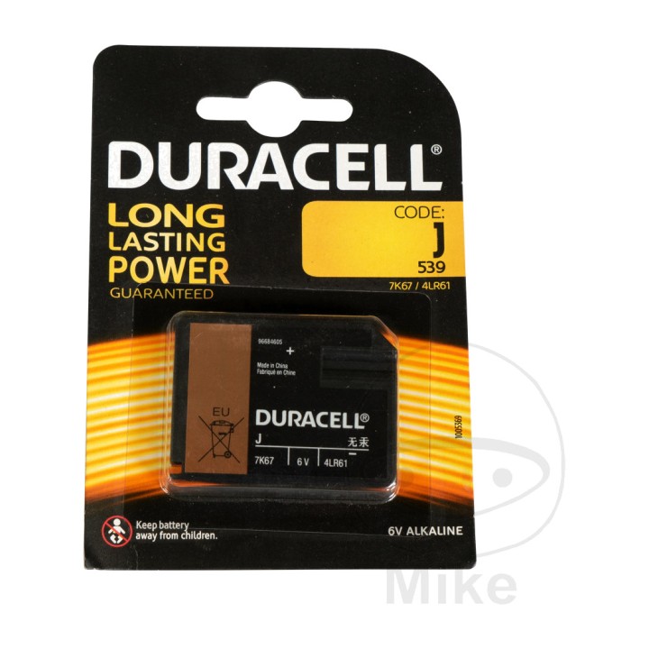 Battery for remote control 6V 4LR61 6525893