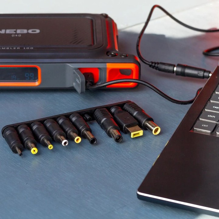 NEBO Portable power station with wireless charging RAMBLER
