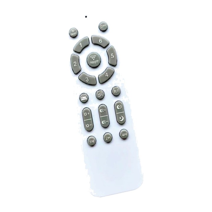 CRISTALRECORD Ventilateur de plafond LED avec pales
