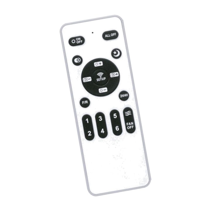 CRISTALRECORD Ventilateur de plafond LED avec pales