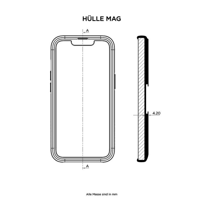 QUAD LOCK Protective case for smartphone MAG IPHONE 18 PRO