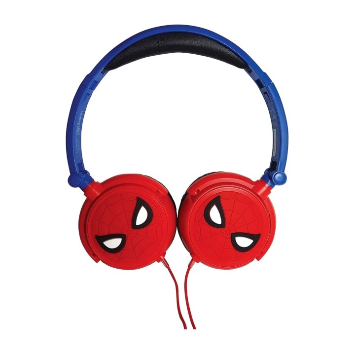 LEXIBOOK Casque pliable pour enfants avec câble MARVEL