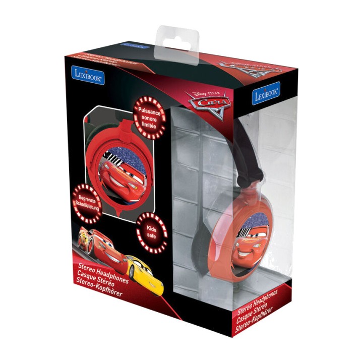 LEXIBOOK Auriculares infantiles plegables con cable y