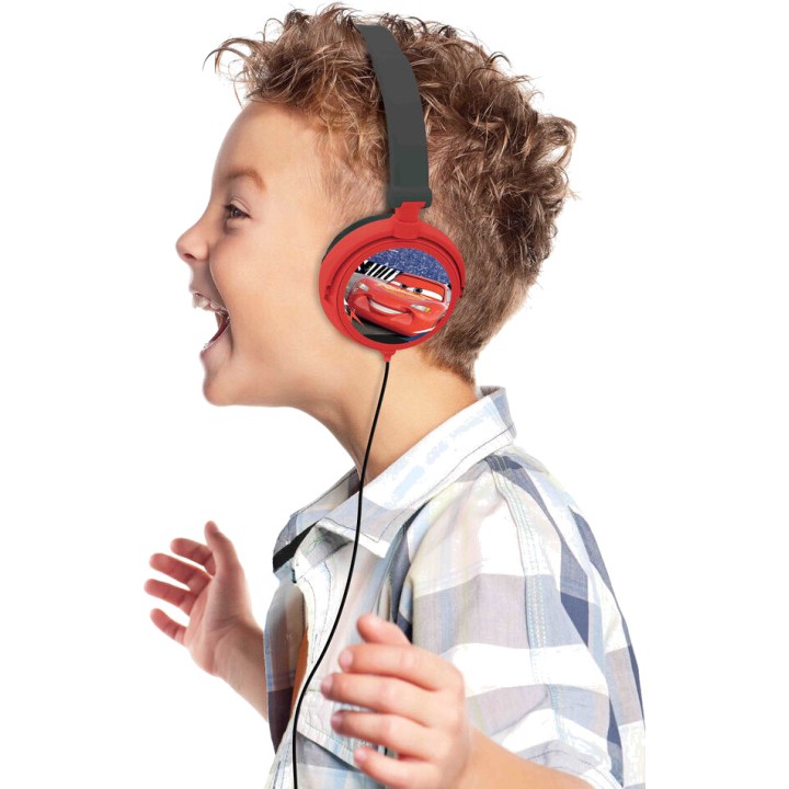 LEXIBOOK Auriculares infantiles plegables con cable y