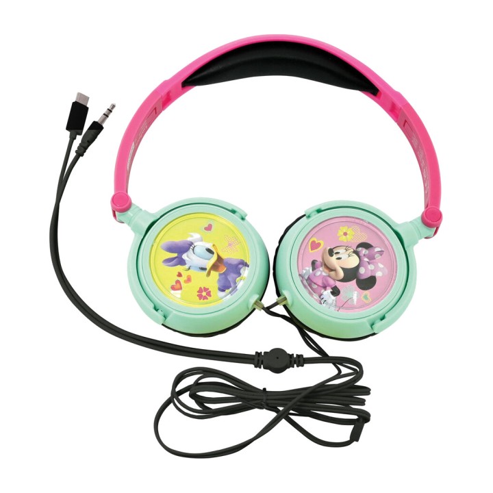 LEXIBOOK Casque pliable pour enfants avec câble et limiteur