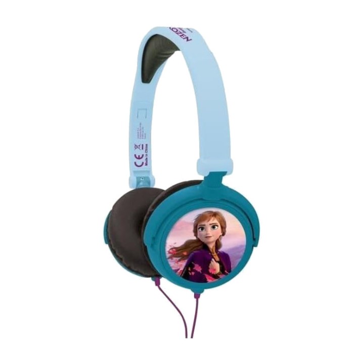 LEXIBOOK Casque pliable réglable avec câble DISNEY FROZEN