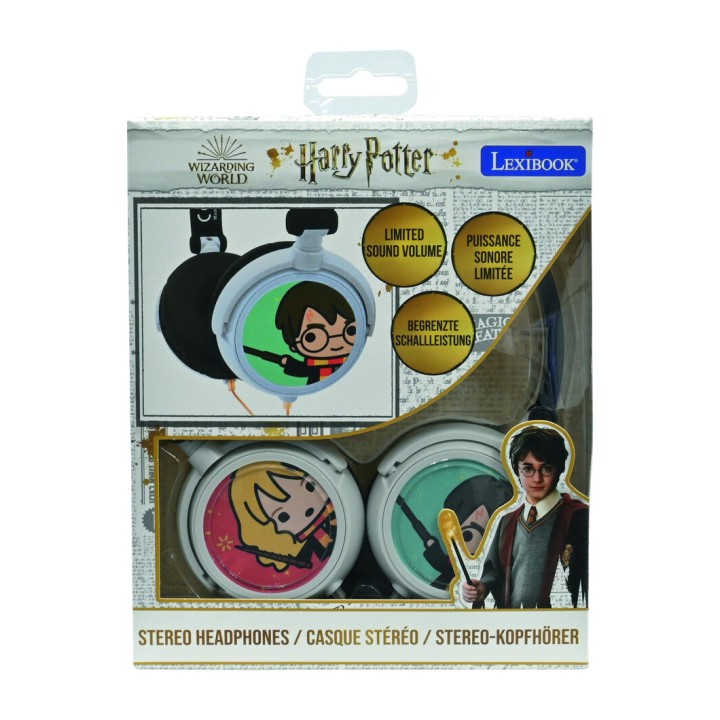 LEXIBOOK Foldable children's headphones with cable and