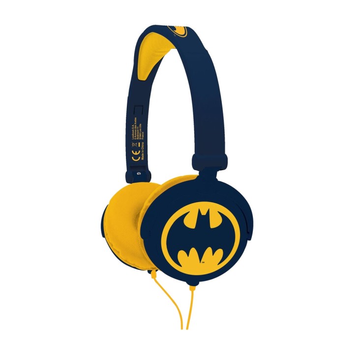 LEXIBOOK Casque pliable pour enfants avec câble et limiteur