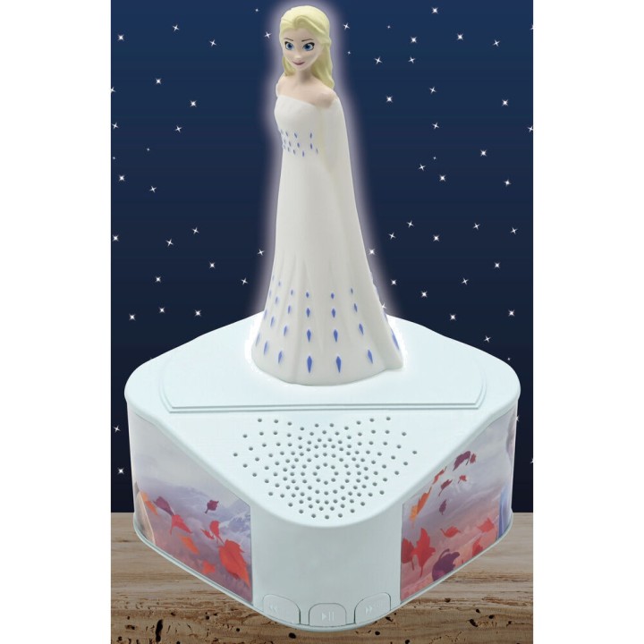 LEXIBOOK Altavoz Bluetooth luminoso con figura DISNEY FROZEN