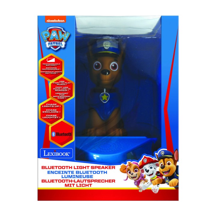 LEXIBOOK Illuminated Bluetooth speaker with figure PATRULLA