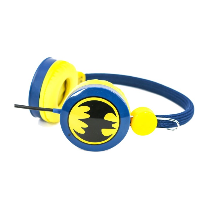 OTL TECHNOLOGIES Auriculares de diadema infantiles con cable DC COMICS BATMAN LOGO 5055371622844