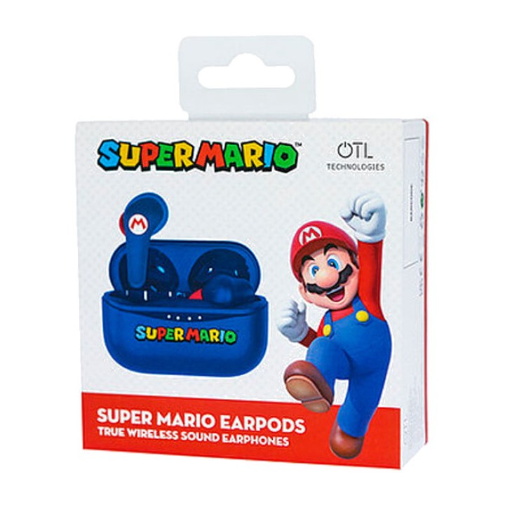 OTL TECHNOLOGIES Auricolari wireless per bambini SUPER MARIO