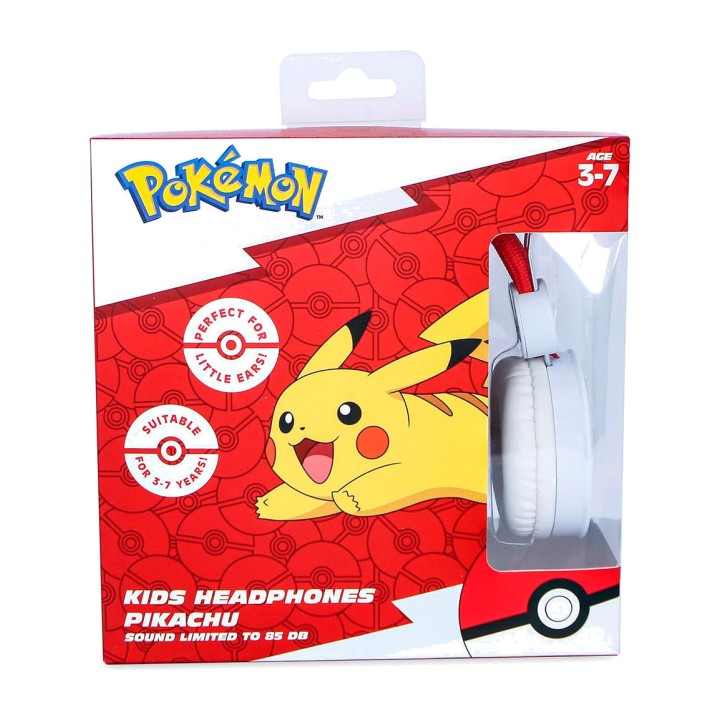 OTL TECHNOLOGIES Auriculares de diadema infantiles con cable CORE POKEMON PIKACHU 5055371624251