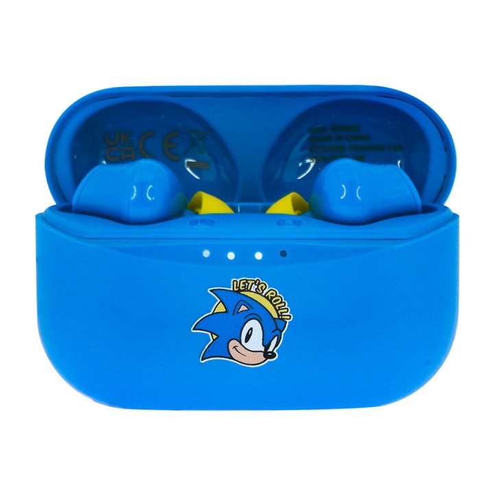 OTL TECHNOLOGIES Auriculares inalámbricos infantiles de botón SONIC THE HEDGEHOG SEGA CLASSICS TWS 5055371624497