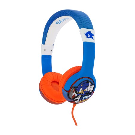 children's wired headband headphones sonic the hedgehog