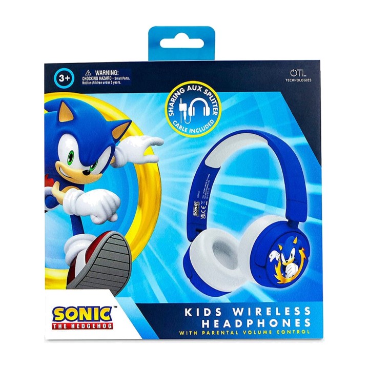 OTL TECHNOLOGIES Wireless headsets for children SONIC THE