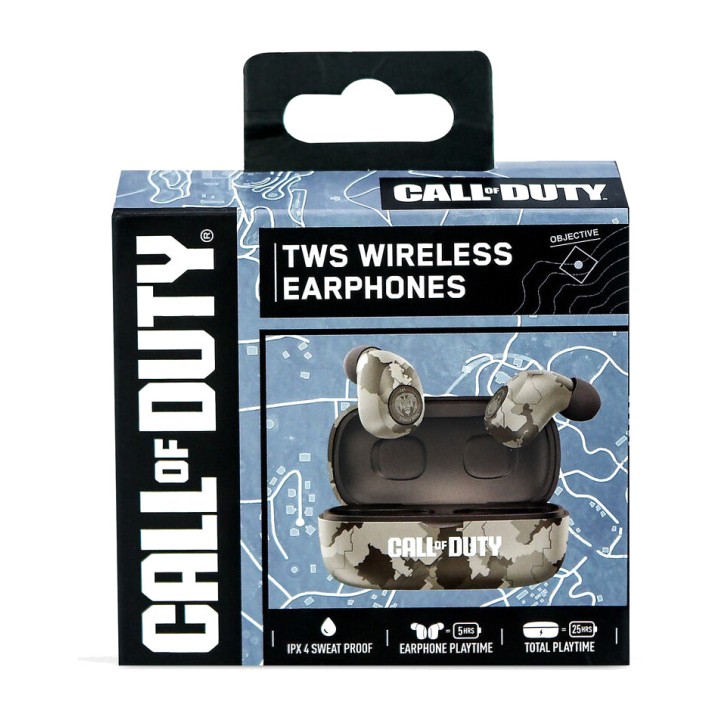 OTL TECHNOLOGIES Auriculares inalámbricos de botón con cancelación ruido CALL OF DUTY 5055371628167