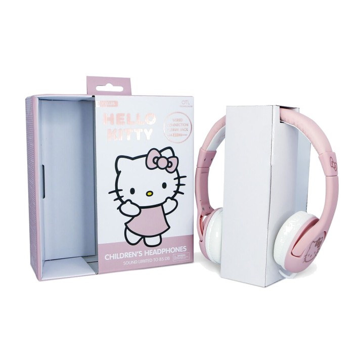 OTL TECHNOLOGIES Auriculares de diadema inalámbricos infantiles con cancelación ruido HELLO KITTY 62844 5055371628440