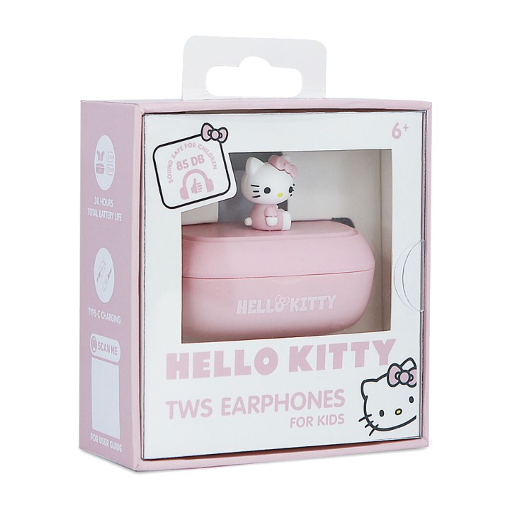 OTL TECHNOLOGIES Auriculares inalámbricos de botón con personaje 3D HELLO KITTY TWS 5055371629027