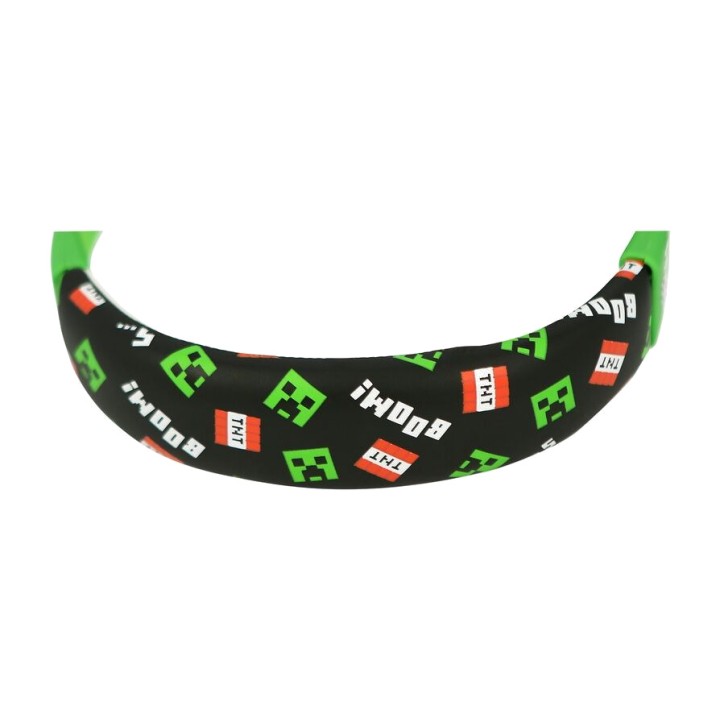 OTL TECHNOLOGIES Auriculares de diadema inalámbricos infantiles con cancelación ruido MINECRAFT 6,5X18X18 CM 5055371629102