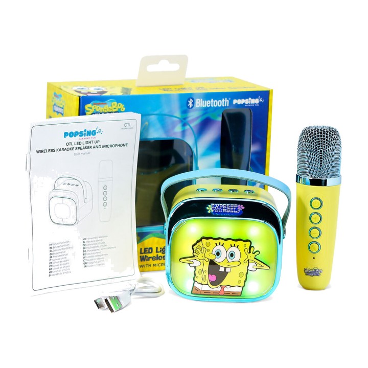 OTL TECHNOLOGIES Wireless speaker with karaoke microphone