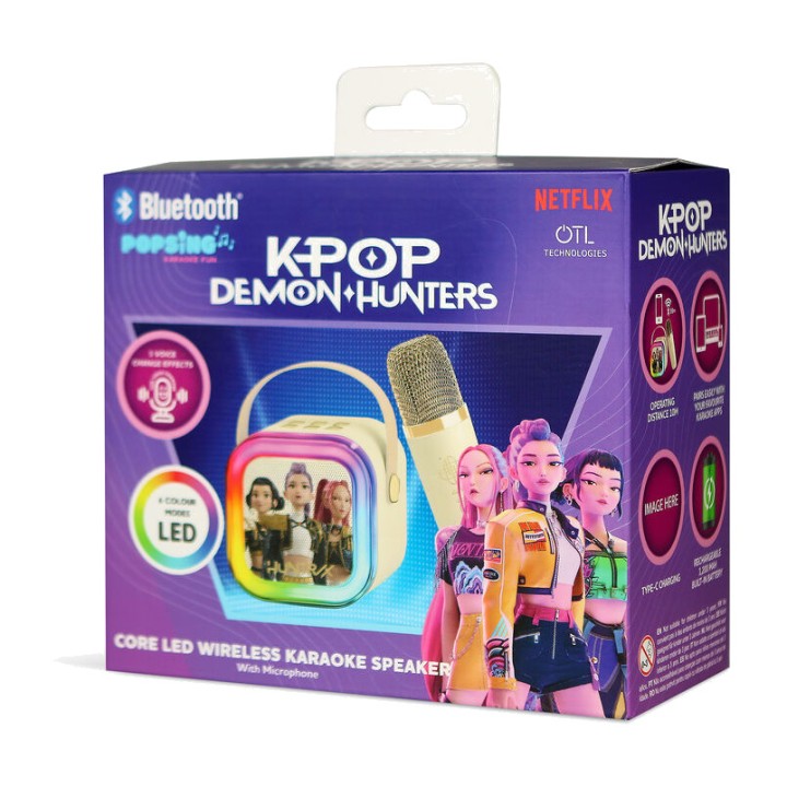 OTL TECHNOLOGIES Wireless karaoke speaker with 2 microphones