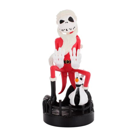 lenkradhalter mit figur für handy cable guy disney pesadilla antes de navidad santa jack 20 cm