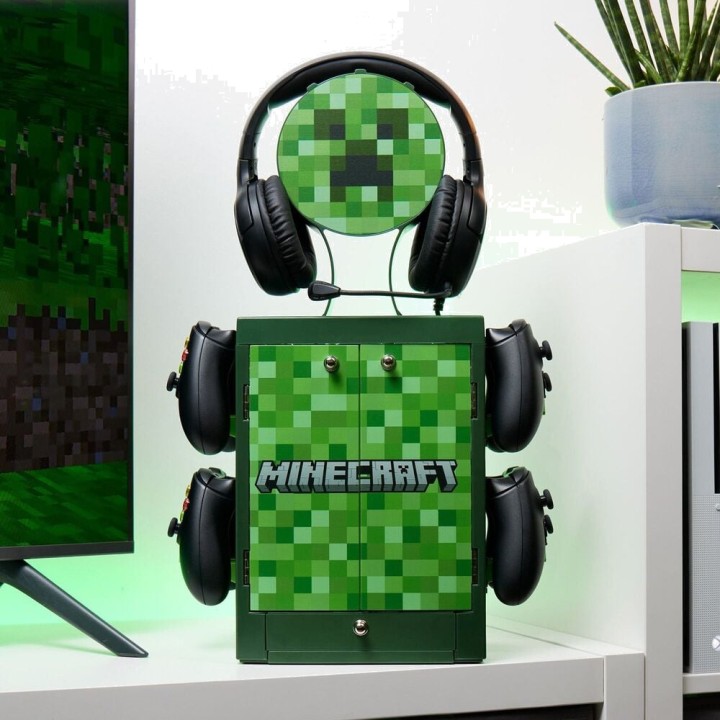 NUMSKULL Vertical storage locker with drawer for video games