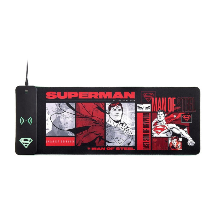 NUMSKULL Gaming mouse pad with wireless charger and RGB LED