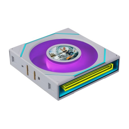 ventola per case pc con pale invertite uni fan sl-inf-lcd flex 120 wireless reverse-blade