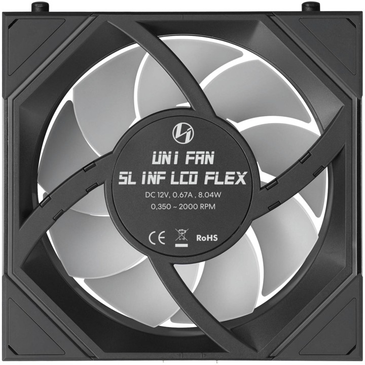 LIAN LI PC-Gehäuselüfter mit umgekehrten Lüfterblättern UNI