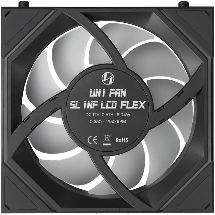 LIAN LI Ventilateur de boîtier PC UNI FAN SL-INF-LCD FLEX
