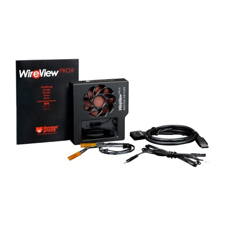 adaptador medidor de consumo invertido para tarjeta gráfica wireview-pro ii 12v-2x6-noctua edition tg-wv-p2-h19r-nf