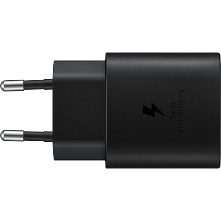 chargeur mural à charge rapide avec port usb-c et câble inclus ep-ta800 25 w