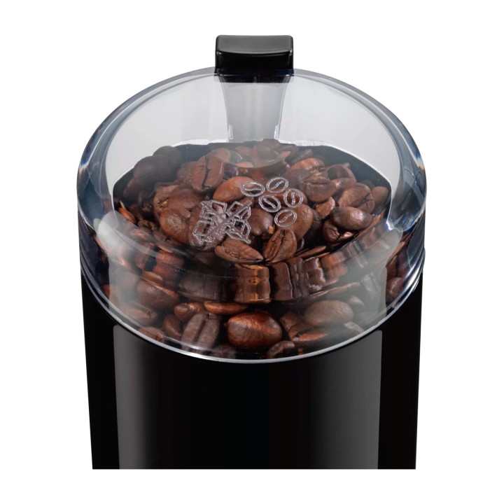 BOSCH Kaffeemühle mit Schlagmesser, transparentem Deckel und