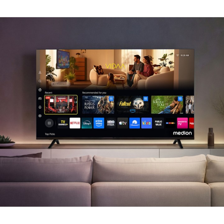 MEDION TV LED smart da 55 pollici con triplo sintonizzatore