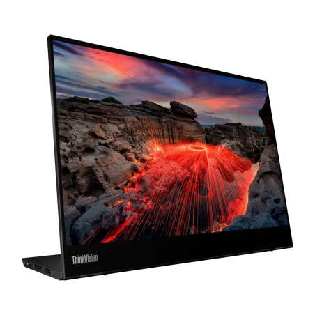 monitor portatile touchscreen da 14 pollici con pannello ips e connessione usb-c thinkvision-m14t-gen-2 2240x1400