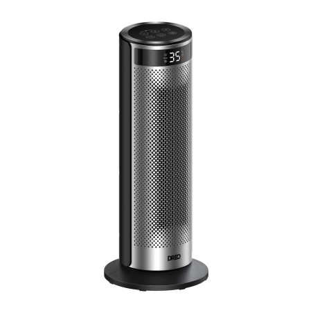 chauffage céramique oscillant en tour avec thermostat solaris-628 dr-hsh028 2000w