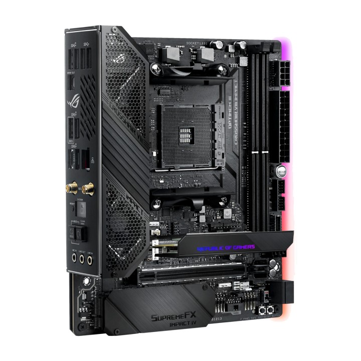 ASUS Mini-DTX-Mainboard für AMD AM4 mit DDR4 und WLAN ROG