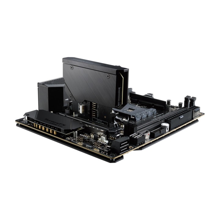 ASUS Scheda madre Mini-DTX per AMD AM4 con DDR4 e Wi-Fi ROG