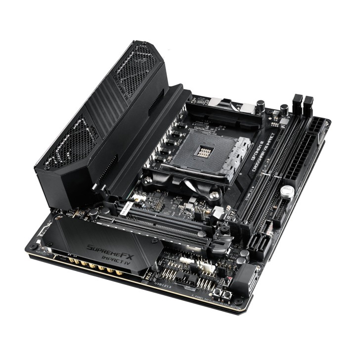 ASUS Mini-DTX-Mainboard für AMD AM4 mit DDR4 und WLAN ROG