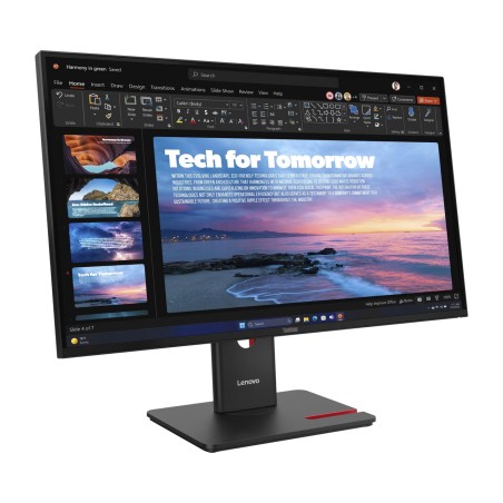monitor ips de 27 pulgadas qhd con usb-c y puerto de red rj45 thinkvision-t27qd-40