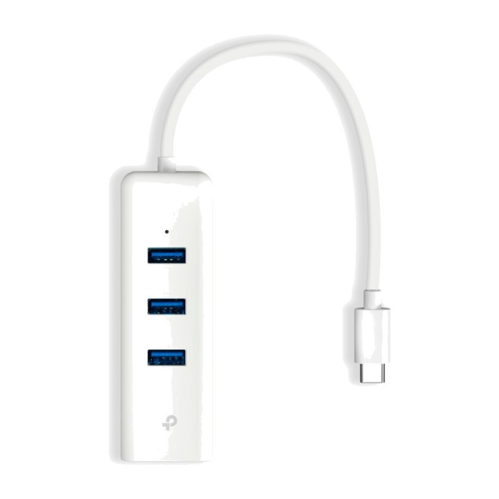 TP-LINK Concentrador de 3 puertos USB 3.0 con adaptador red