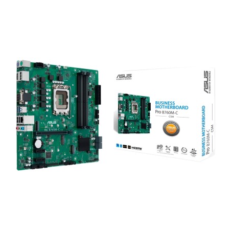 placa base micro atx para intel lga 1700 con ddr5 pro b760m-c-csm