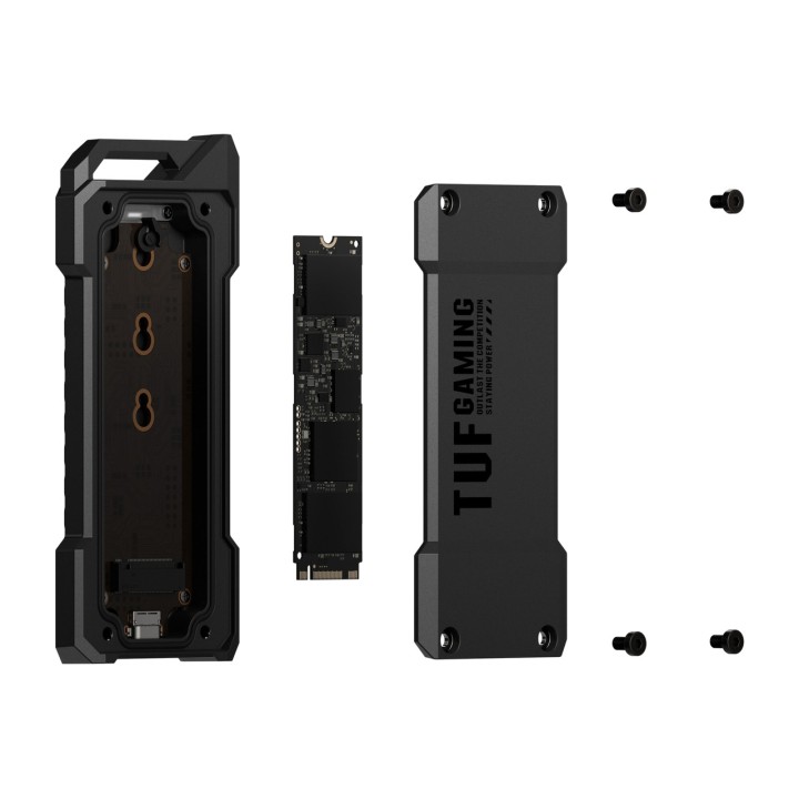 ASUS Box esterno per SSD M.2 NVMe e SATA con USB-C da 10