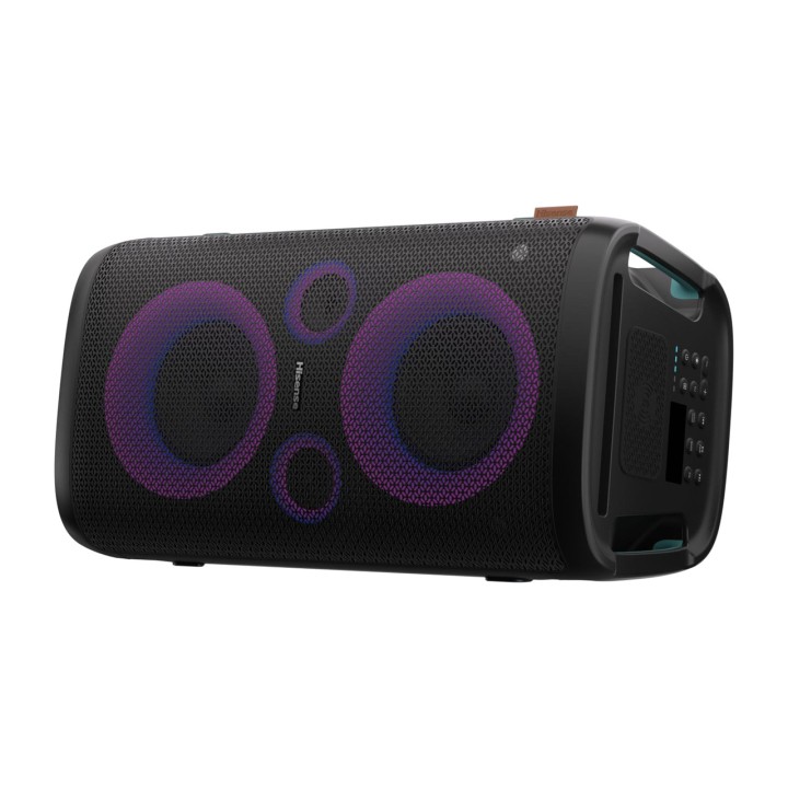 HISENSE Bluetooth party speaker with karaoke, lights and