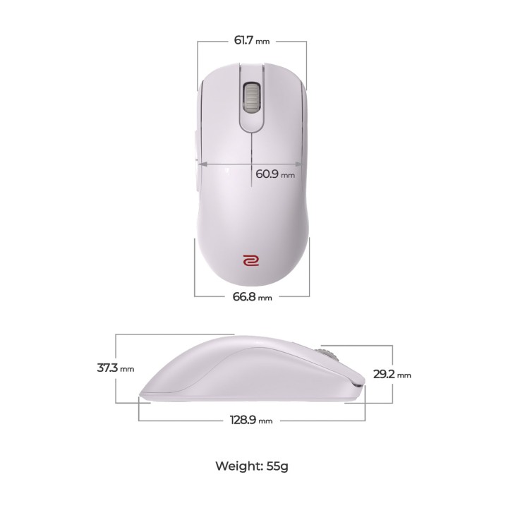 ZOWIE Souris gaming sans fil symétrique pour l’e-sport
